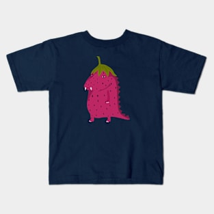 Strawberry Dinosaur Kids T-Shirt